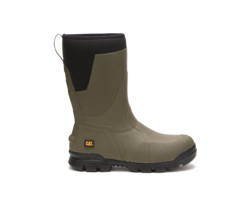 Botas De Goma Caterpillar CAT Stormers 11" Boot Hombre Verde Oliva | CAT-139UE