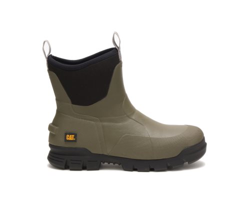 Botas De Goma Caterpillar CAT Stormers 6" Boot Hombre Verde Oliva | CAT-860ZD