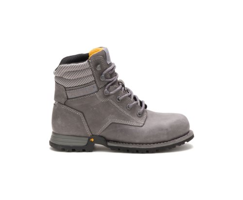 Botas De Seguridad Caterpillar CAT Paisley 6" Steel Puntera Mujer Gris | CAT-208NE