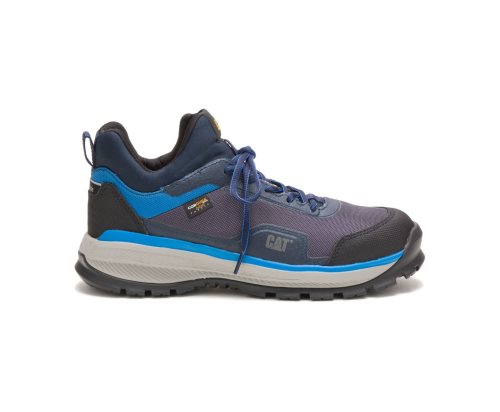 Zapatillas Caterpillar CAT Engage Alloy Puntera Hombre Azules | CAT-023BS