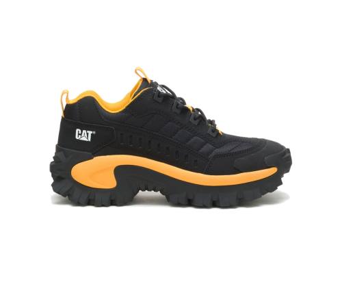 Zapatos Casuales Caterpillar CAT Intruder Shoe Hombre Negras Amarillo | CAT-821KO