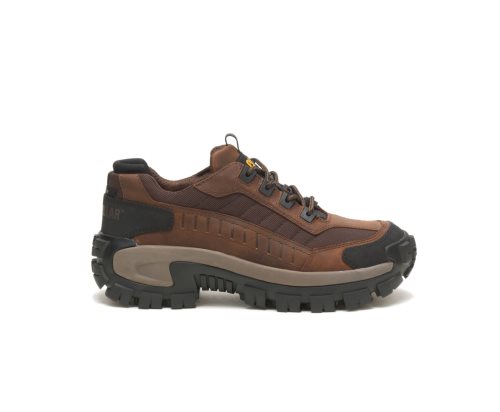 Zapatos De Seguridad Caterpillar CAT Invader Steel Puntera Hombre Marrones Oscuro | CAT-637UT