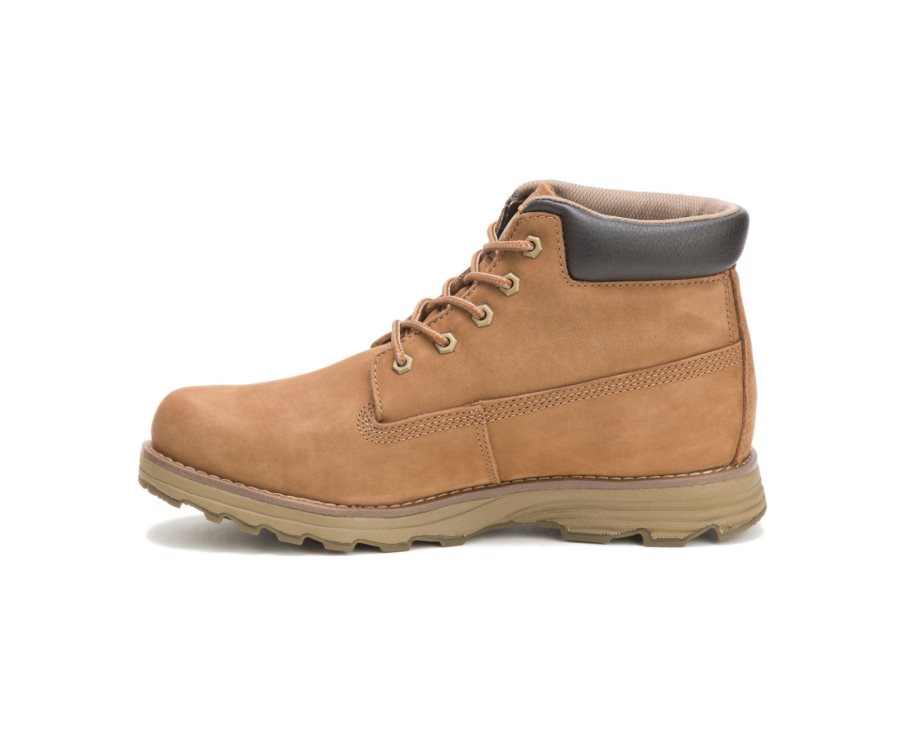 Botas Cuero Caterpillar CAT Founder Boot Hombre Marrones | CAT-265MB