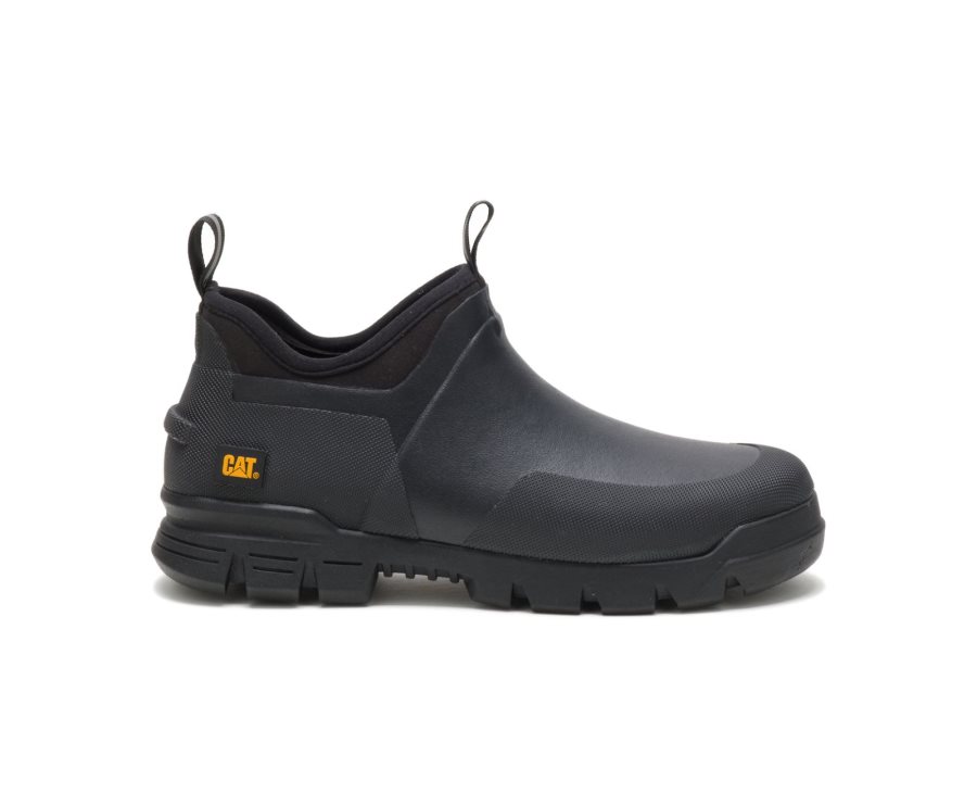 Botas De Goma Caterpillar CAT Stormers Shoe Hombre Negras | CAT-235WF