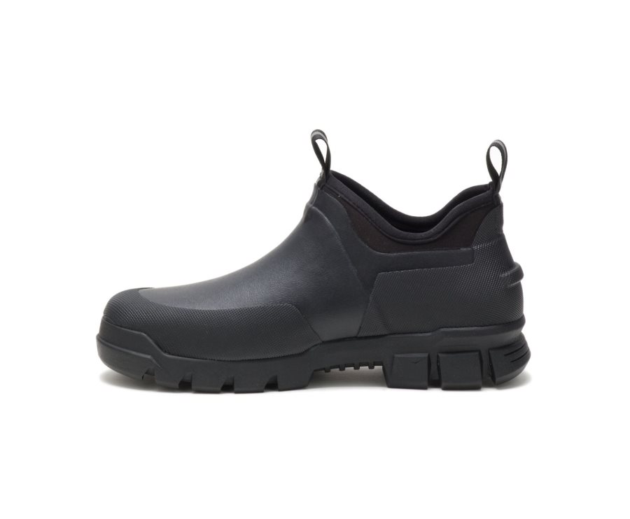 Botas De Goma Caterpillar CAT Stormers Shoe Mujer Negras | CAT-610WB