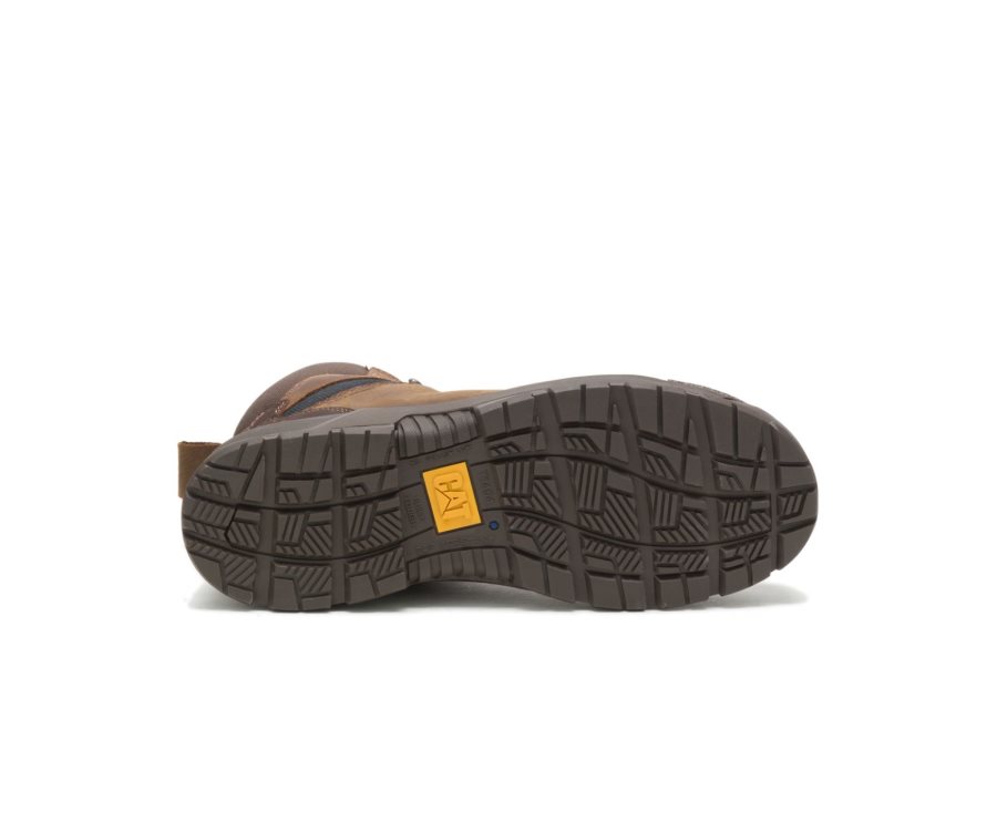 Botas De Seguridad Caterpillar CAT Accomplice X Impermeables Steel Puntera Hombre Marrones | CAT-128FX