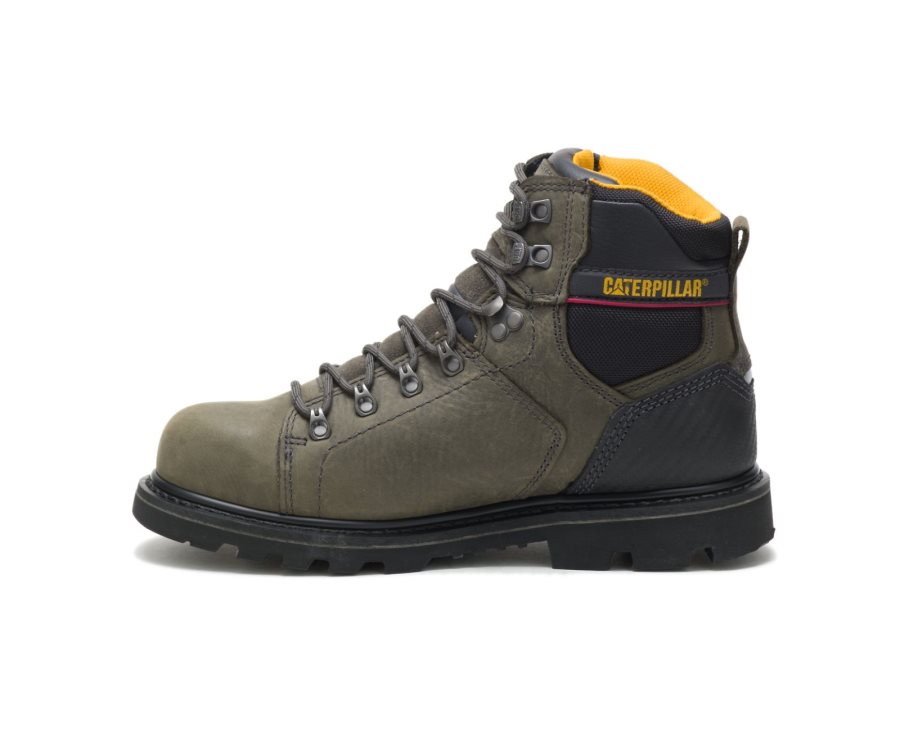 Botas De Seguridad Caterpillar CAT Alaska 2.0 Hombre Gris Oscuro | CAT-180KB