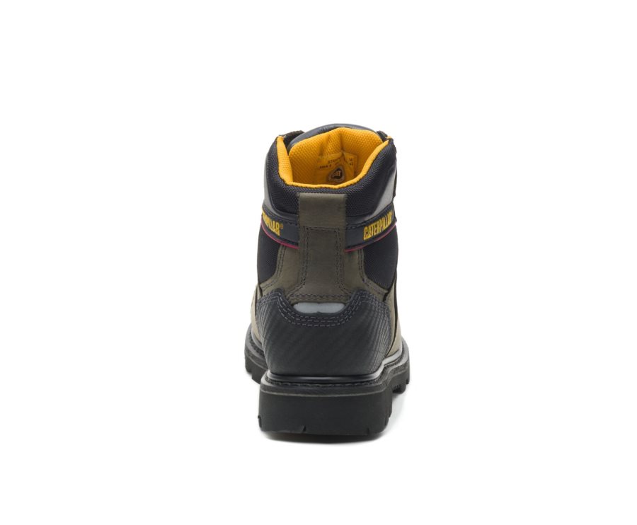 Botas De Seguridad Caterpillar CAT Alaska 2.0 Hombre Gris Oscuro | CAT-180KB