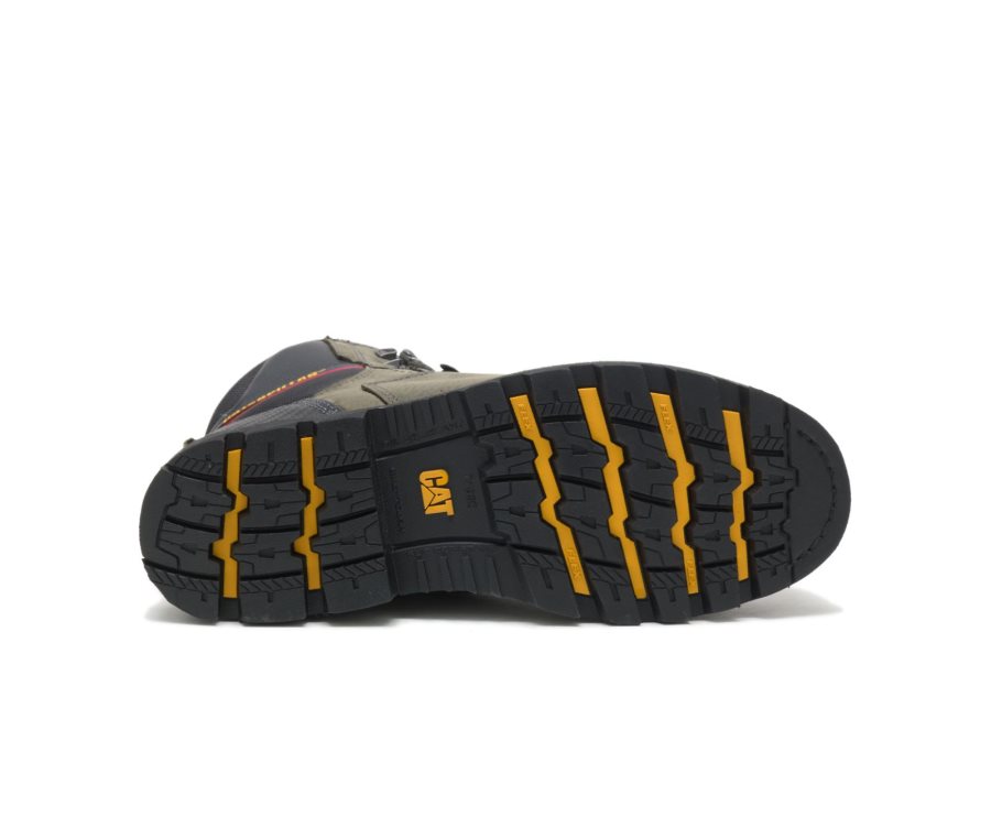 Botas De Seguridad Caterpillar CAT Alaska 2.0 Hombre Gris Oscuro | CAT-180KB