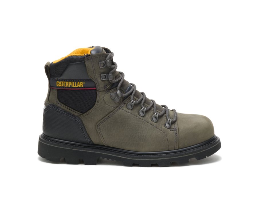 Botas De Seguridad Caterpillar CAT Alaska 2.0 Hombre Gris Oscuro | CAT-180KB