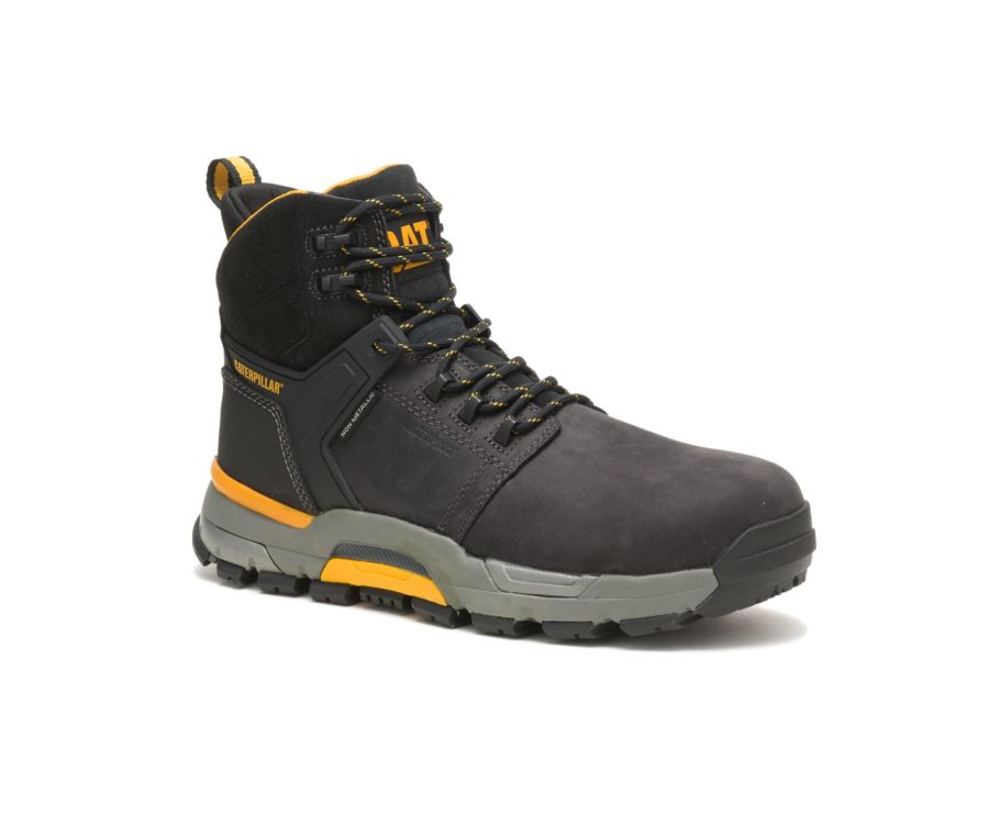 Botas De Seguridad Caterpillar CAT CAT EDGE Impermeables Nano Puntera Hombre Negras | CAT-852IB