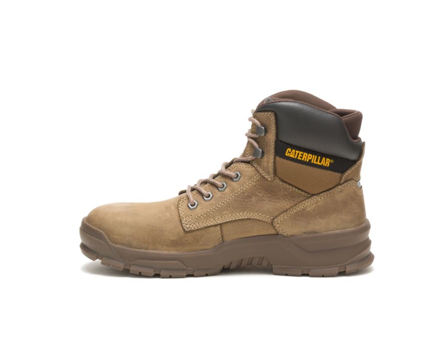 Botas De Seguridad Caterpillar CAT Mobilize Alloy Puntera Hombre Marrones | CAT-579LR