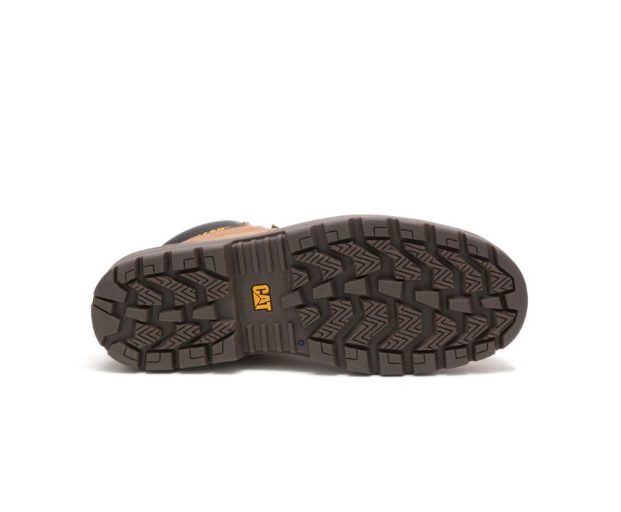 Botas De Seguridad Caterpillar CAT Outbase Impermeables Hombre Marrones | CAT-325IT