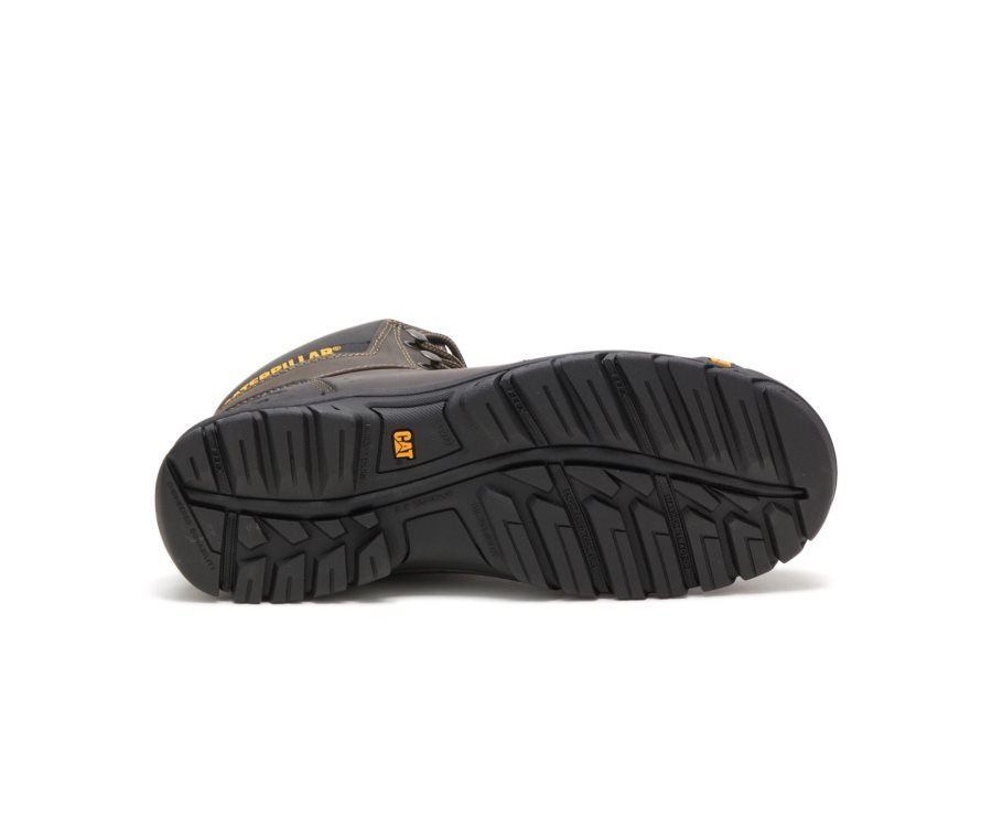 Botas De Seguridad Caterpillar CAT Outline Steel Puntera Hombre Gris Oscuro | CAT-476CD