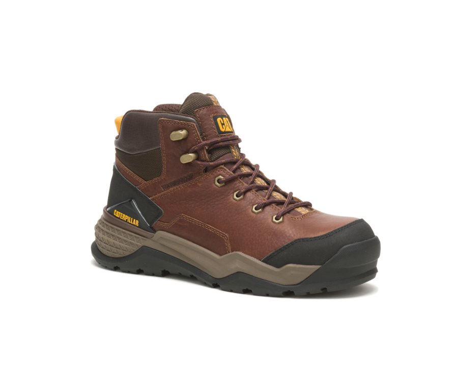 Botas De Seguridad Caterpillar CAT Provoke Mid Impermeables Alloy Puntera Hombre Cobra | CAT-230UP