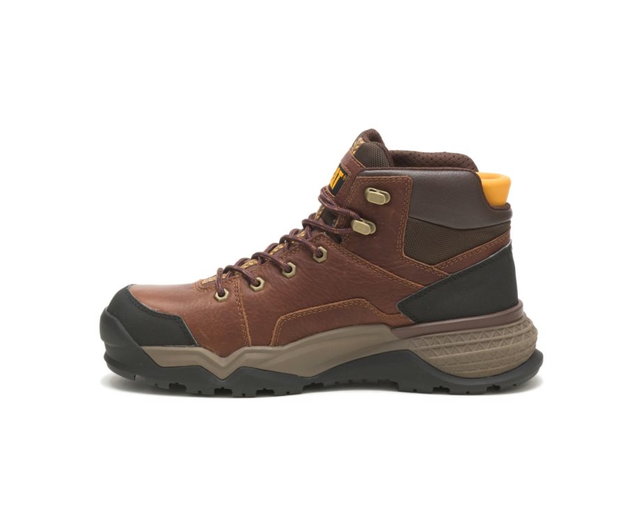 Botas De Seguridad Caterpillar CAT Provoke Mid Impermeables Alloy Puntera Hombre Cobra | CAT-230UP