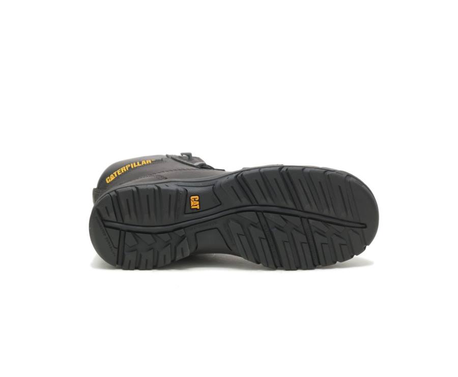 Botas De Seguridad Caterpillar CAT Resorption Impermeables Composite Puntera Mujer Negras | CAT-738KO