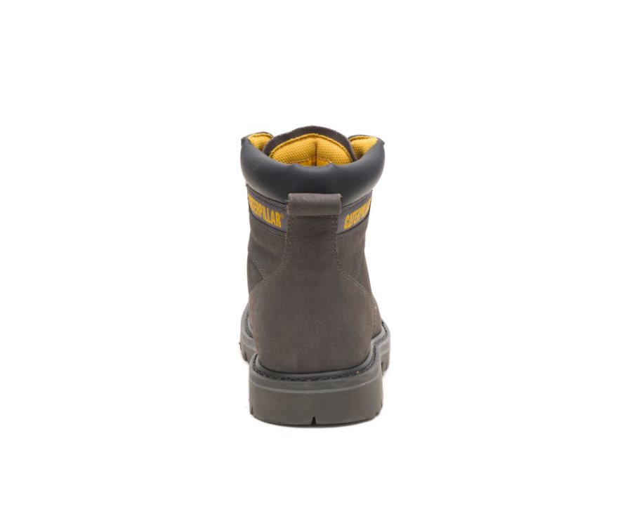 Botas De Seguridad Caterpillar CAT Second Shift Steel Puntera Hombre Gris | CAT-605CB