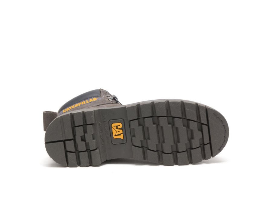 Botas De Seguridad Caterpillar CAT Second Shift Hombre Gris | CAT-941SN