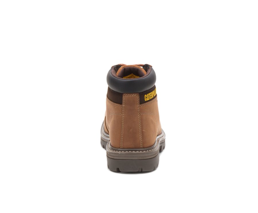 Botas De Seguridad Caterpillar CAT Women's Excavator Superlite Impermeables Thinsulate™ Nano Puntera Hombre Marrones | CAT-438TY