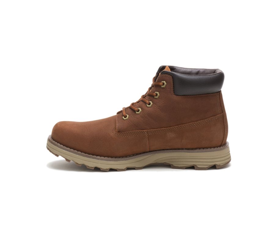 Botas Impermeables Caterpillar CAT Founder Thinsulate™ Hombre Marrones | CAT-267SO