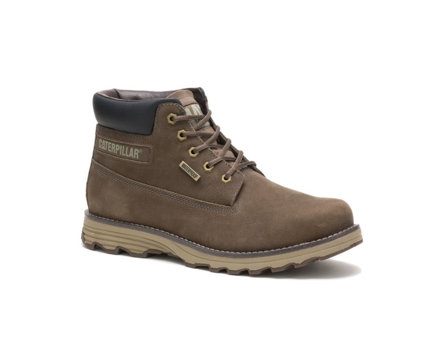 Botas Impermeables Caterpillar CAT Founder Thinsulate™ Hombre Gris | CAT-309NS