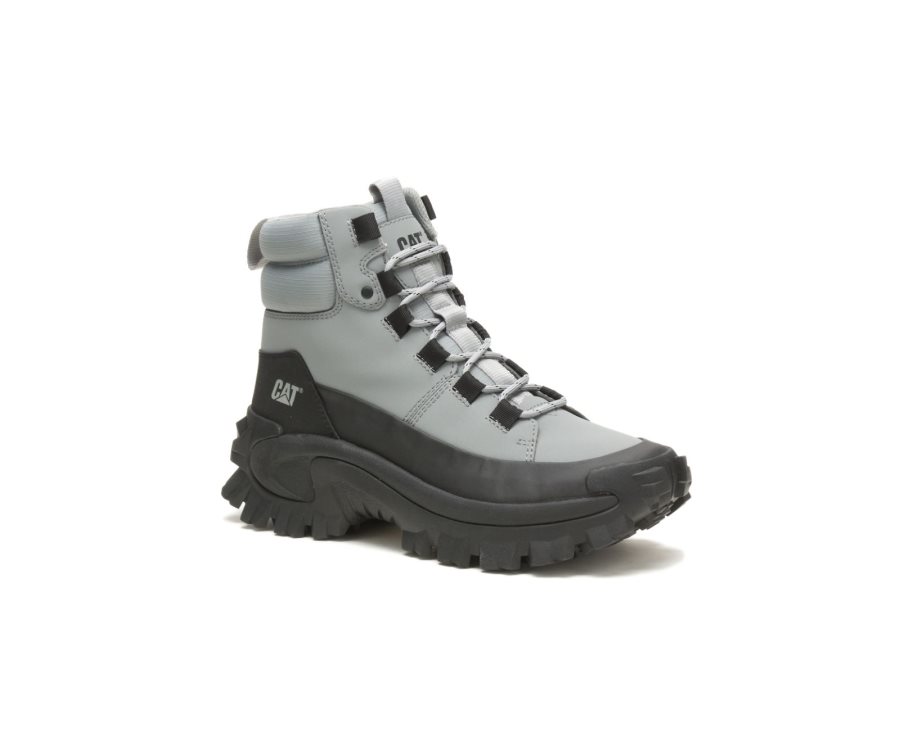 Botas Impermeables Caterpillar CAT Trespass Galosh Mujer Gris Gris Oscuro | CAT-015XU