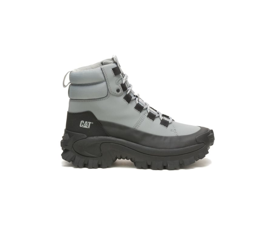 Botas Impermeables Caterpillar CAT Trespass Galosh Mujer Gris Gris Oscuro | CAT-015XU