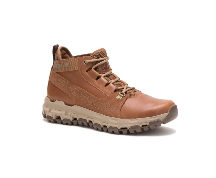 Botas Montaña Caterpillar CAT Urban Tracks Hiker Hombre Marrones | CAT-153IX