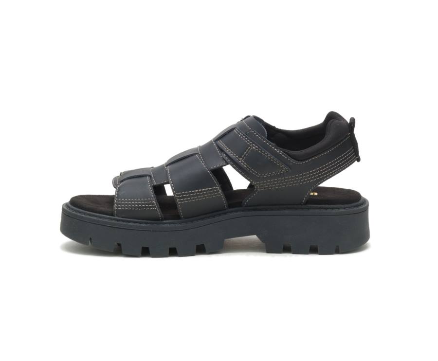 Sandalias Caterpillar CAT Rigor Mujer Negras | CAT-779KO