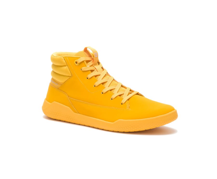 Zapatillas Caterpillar CAT CODE Hex Hi Mujer Amarillo | CAT-043MI