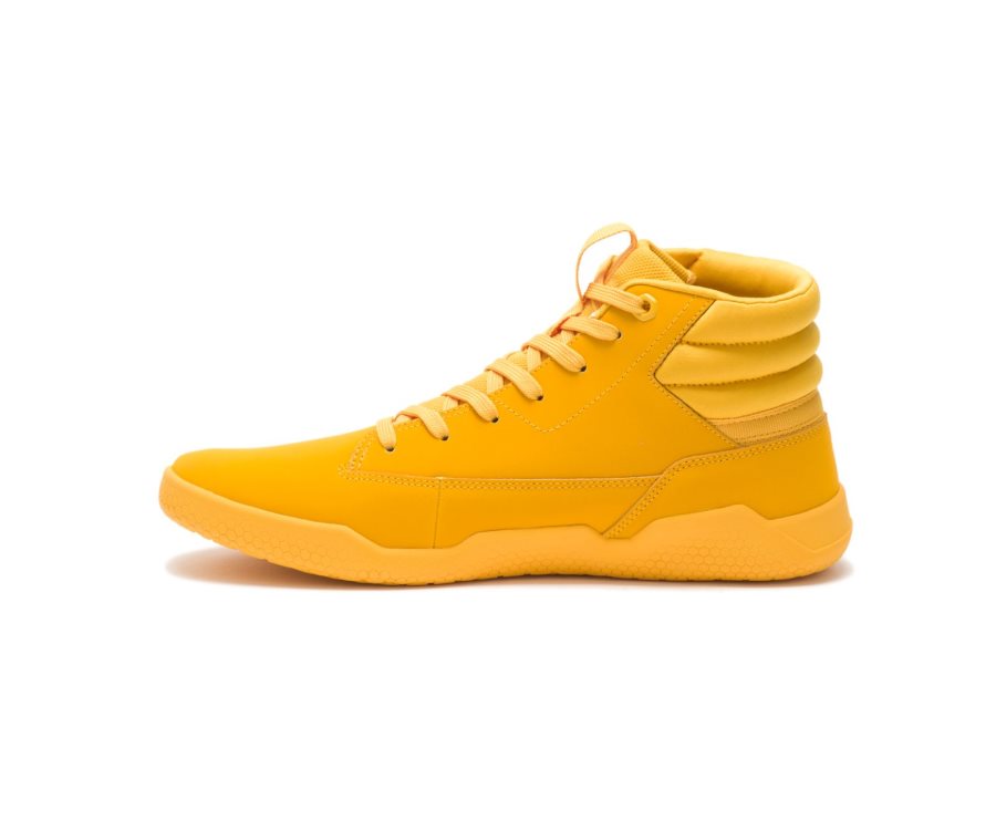 Zapatillas Caterpillar CAT CODE Hex Hi Mujer Amarillo | CAT-043MI