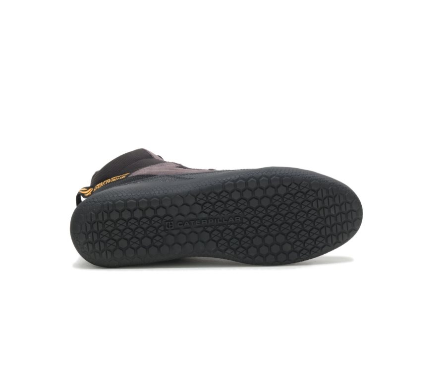 Zapatillas Caterpillar CAT CODE Hex Hi Utility Mujer Gris Negras | CAT-769IJ