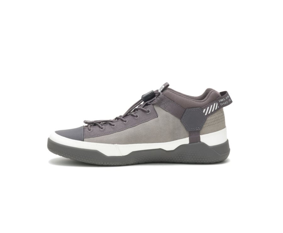 Zapatillas Caterpillar CAT CODE Hex Utility Hombre Gris Gris Oscuro | CAT-179AT