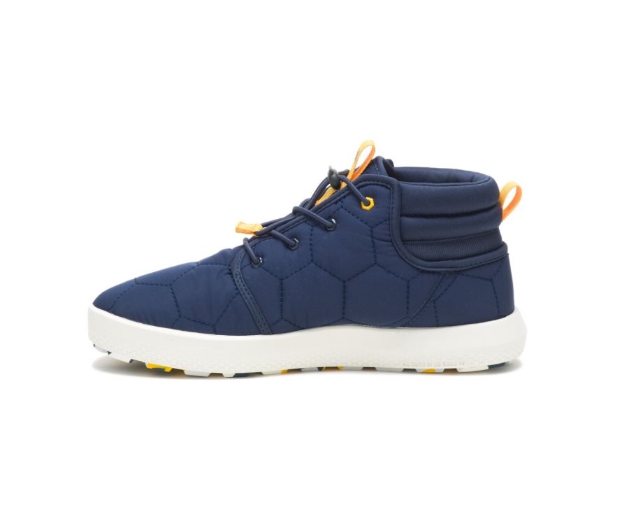 Zapatillas Caterpillar CAT CODE Scout Mid Hombre Azules | CAT-047AS