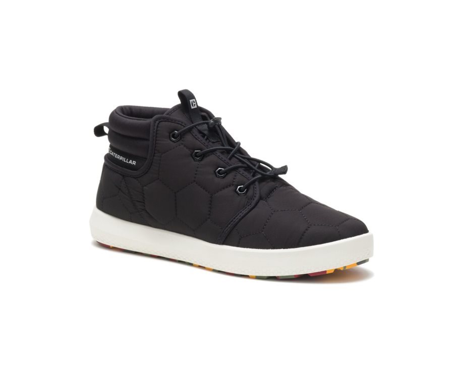 Zapatillas Caterpillar CAT CODE Scout Mid Hombre Negras | CAT-254EO