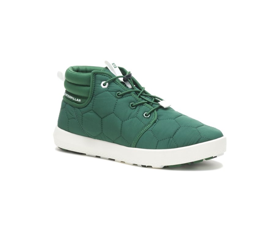 Zapatillas Caterpillar CAT CODE Scout Mid Hombre Verde | CAT-641AM