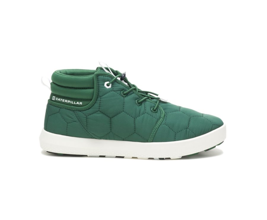 Zapatillas Caterpillar CAT CODE Scout Mid Hombre Verde | CAT-641AM