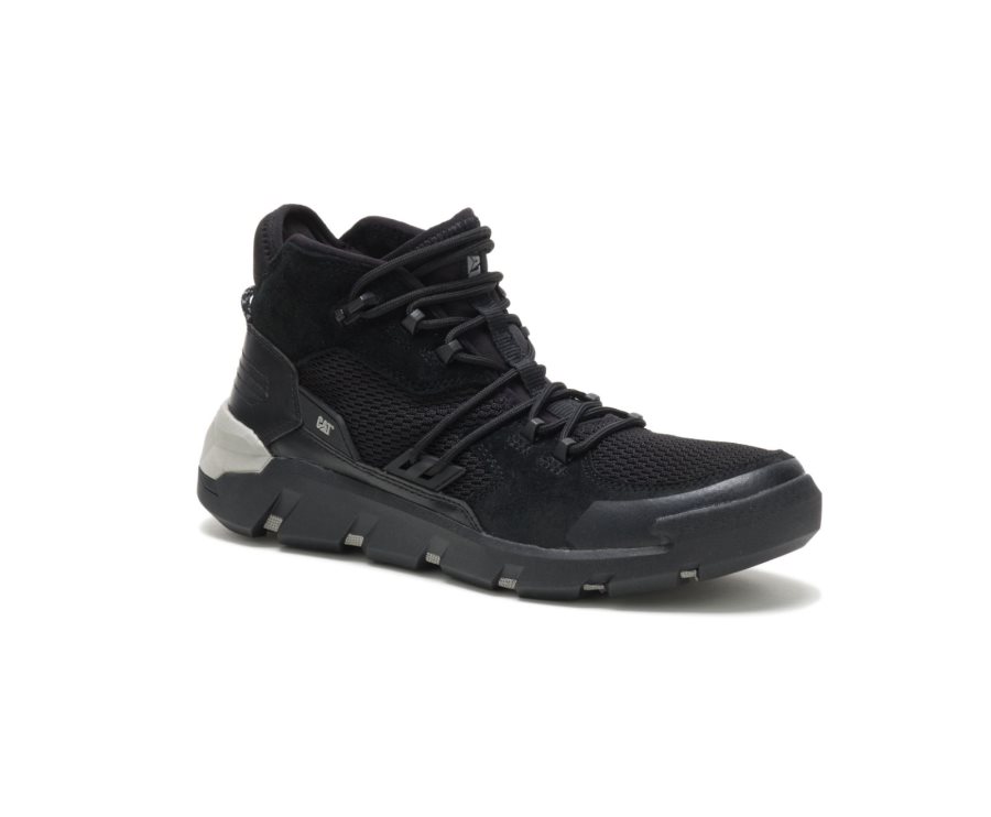 Zapatillas Caterpillar CAT Crail Mid Shoe Hombre Negras | CAT-625KL