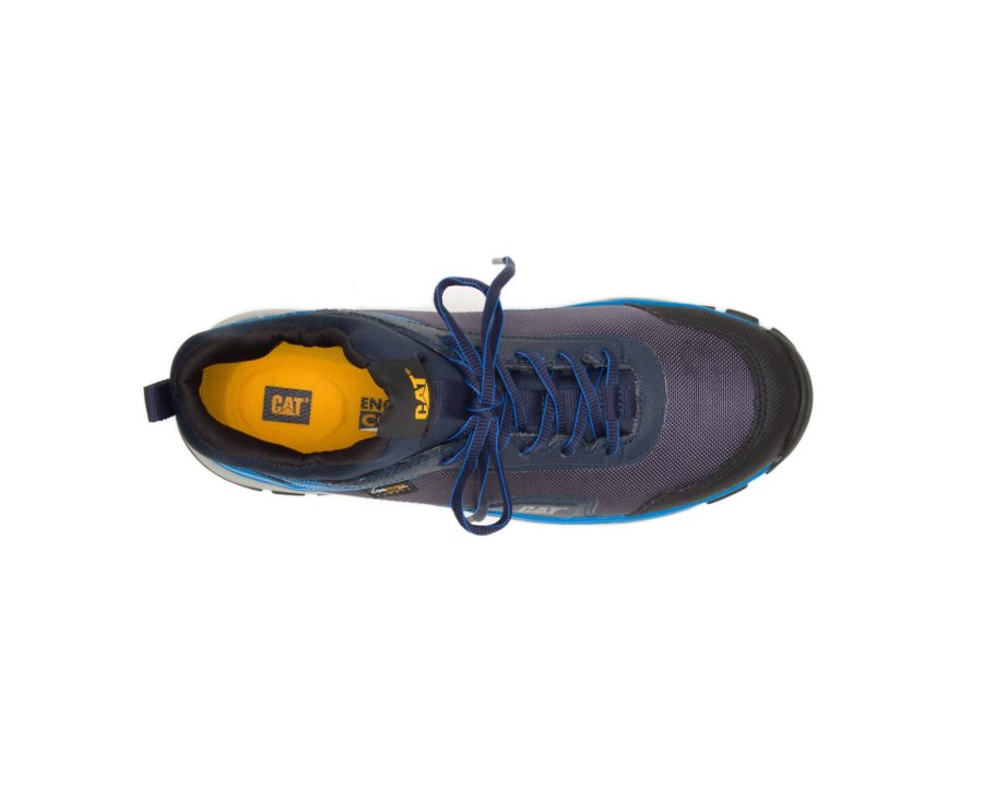 Zapatillas Caterpillar CAT Engage Alloy Puntera Hombre Azules | CAT-023BS