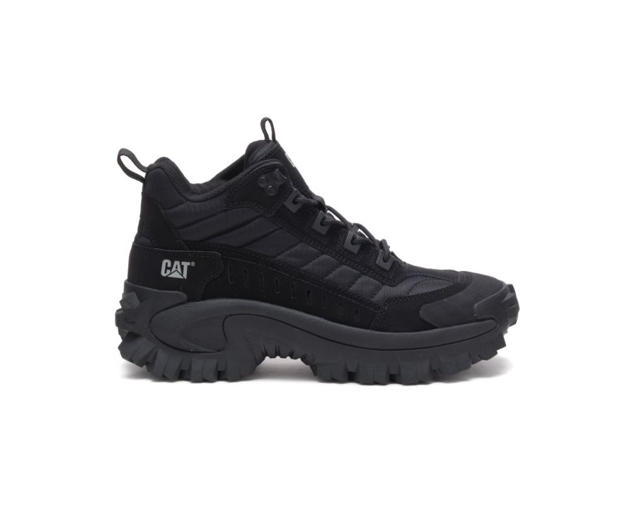 Zapatillas Caterpillar CAT Intruder Mid Hombre Negras | CAT-109NO