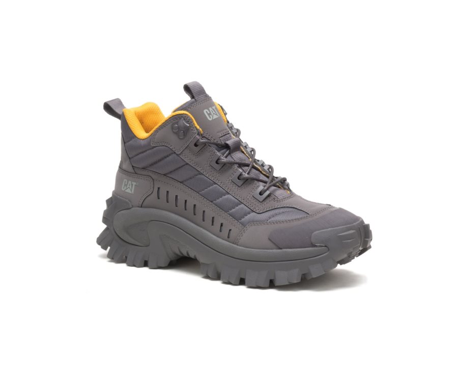 Zapatillas Caterpillar CAT Intruder Mid Hombre Gris | CAT-643UI