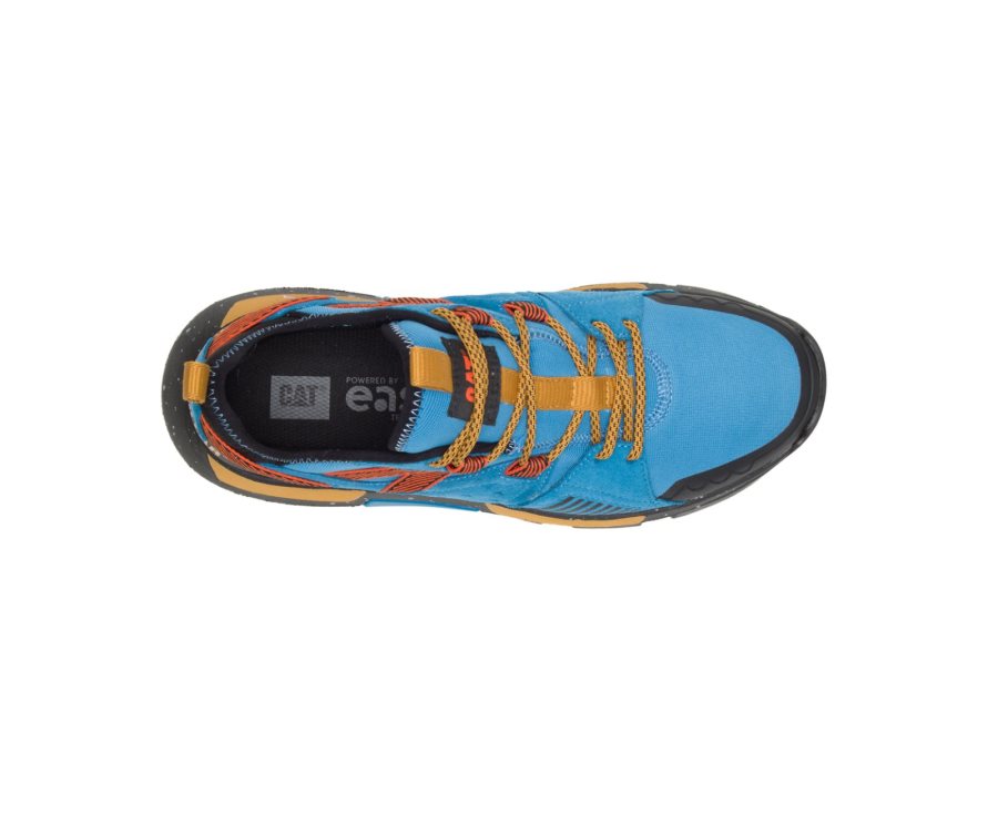 Zapatillas Caterpillar CAT Raider Deporte Hombre Azules Gris Oscuro | CAT-739GP