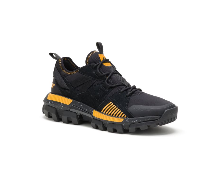 Zapatillas Caterpillar CAT Raider Deporte Hombre Negras Amarillo | CAT-821IE