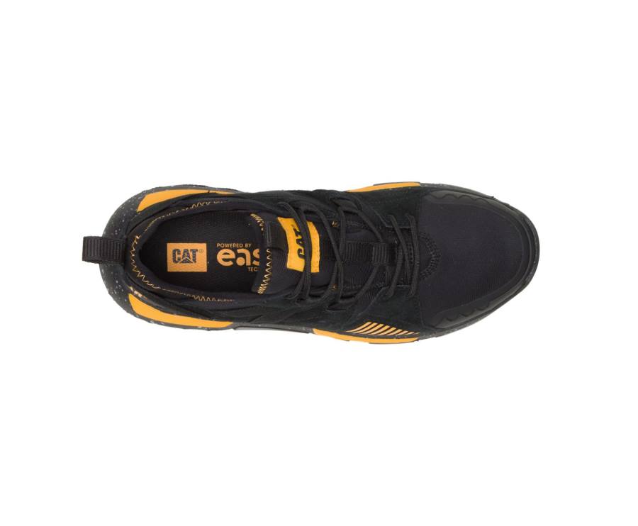 Zapatillas Caterpillar CAT Raider Deporte Hombre Negras Amarillo | CAT-822KO