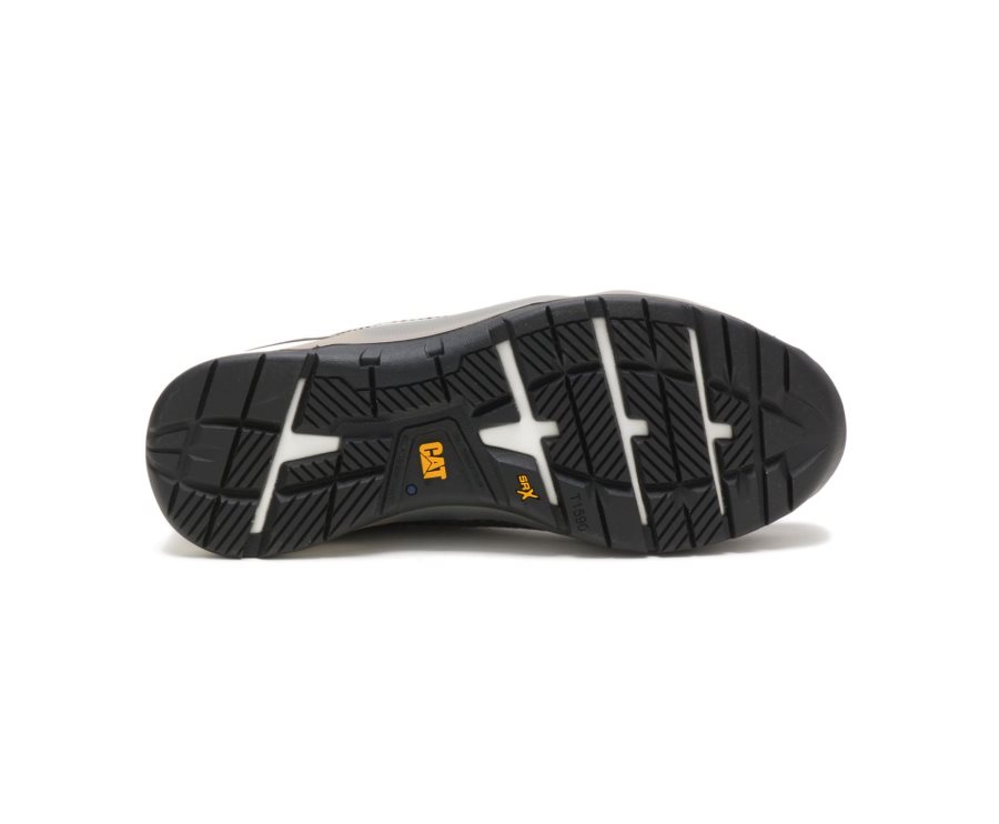 Zapatillas Caterpillar CAT Sprint Textil Alloy Puntera Mujer Negras | CAT-678KH