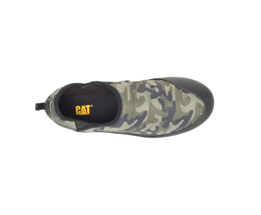 Zapatos Casuales Caterpillar CAT Crossover Slip On Mujer Camuflaje | CAT-769KO