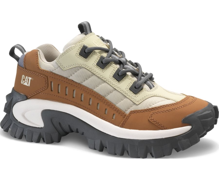 Zapatos Casuales Caterpillar CAT Intruder Shoe Hombre Marrones Beige | CAT-183YQ