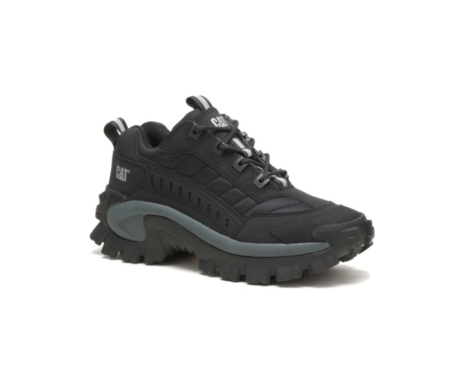 Zapatos Casuales Caterpillar CAT Intruder Shoe Mujer Negras Gris Oscuro | CAT-295SV