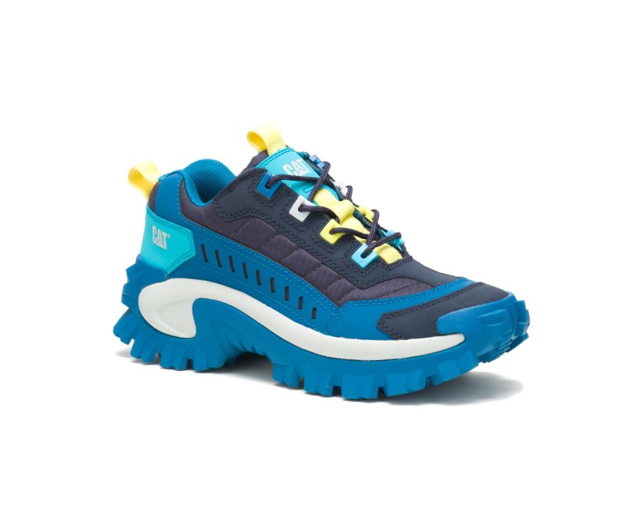 Zapatos Casuales Caterpillar CAT Intruder Shoe Hombre Azul Marino Azules | CAT-312KC